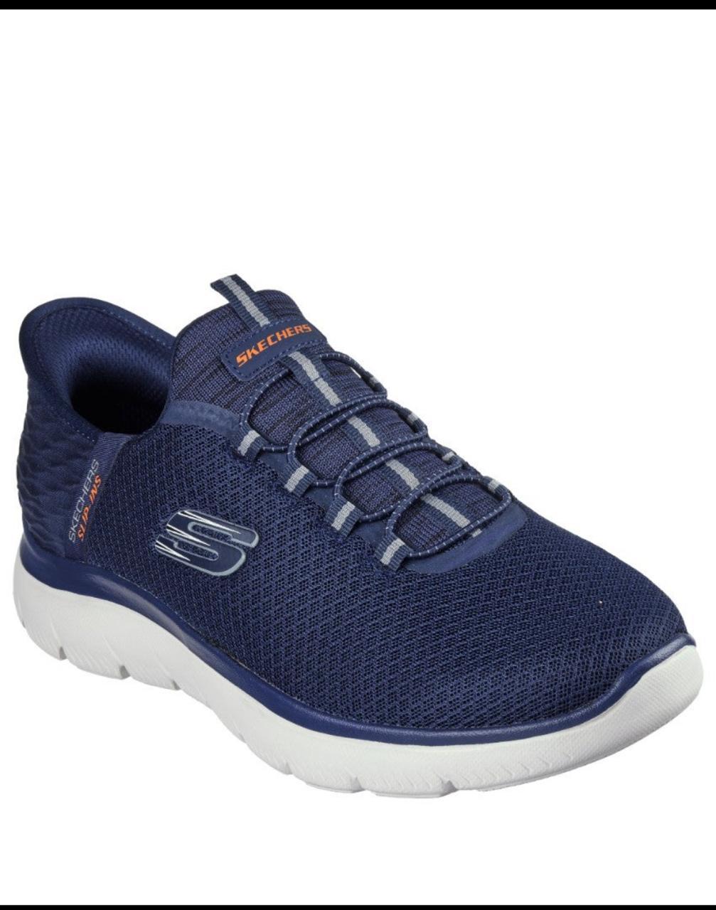 Summits Slip-Ins in Navy / Orange
